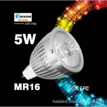 New disign cob led 5w COB MR16 LED Spotlight